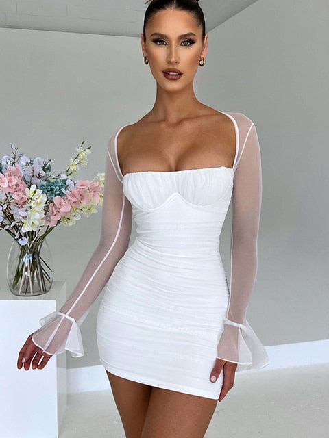 KOA™ Elegant Backless Sexy Mini Dress