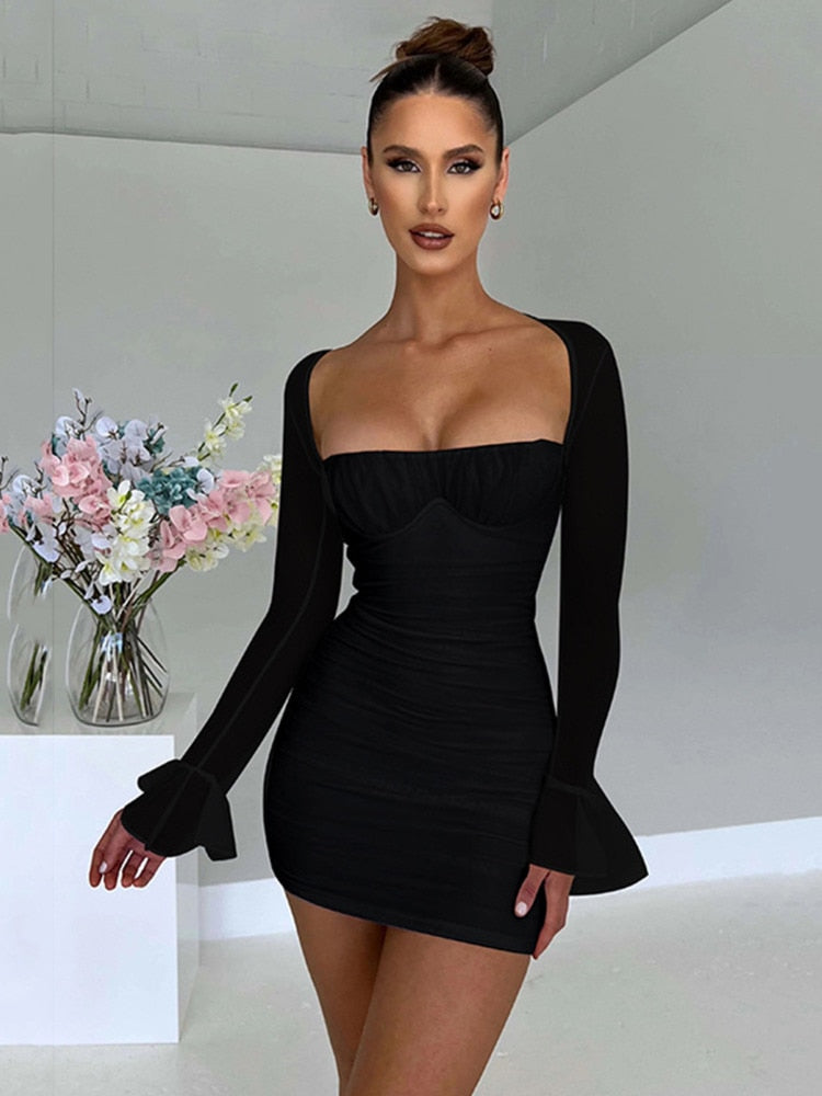 KOA™ Elegant Backless Sexy Mini Dress