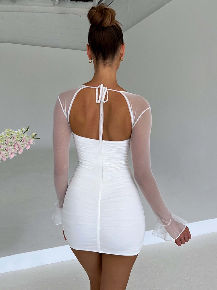 KOA™ Elegant Backless Sexy Mini Dress