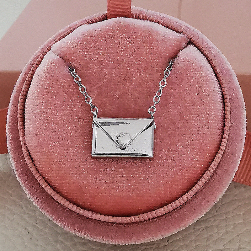 KOA™ Envelop Love Letter Silver Necklace