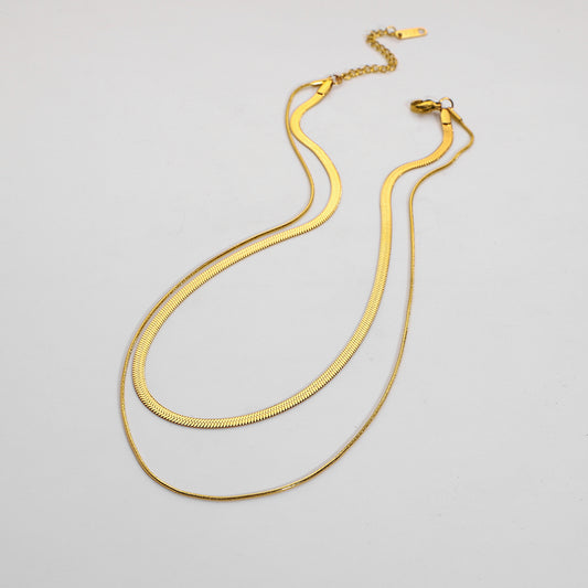 KOA™ Herringbone Snake Necklace